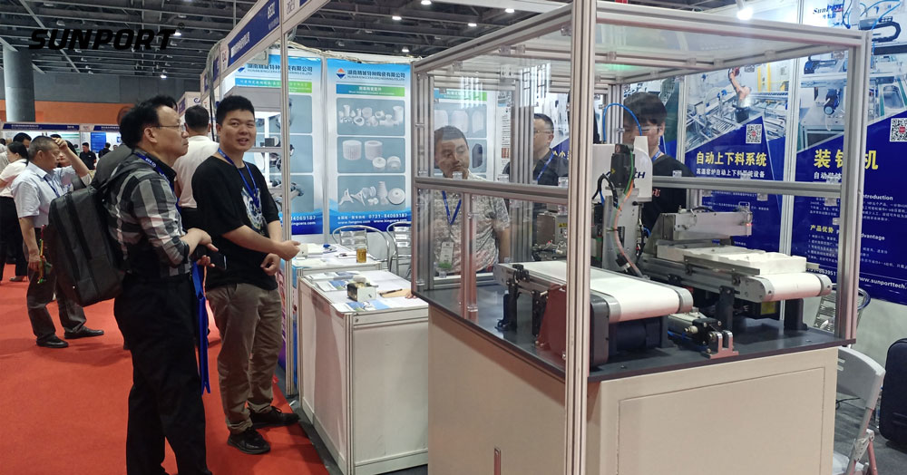 长沙尊龙抖圈官网智能陶瓷基板平整度检测机亮相CAC2023广州先进陶瓷展