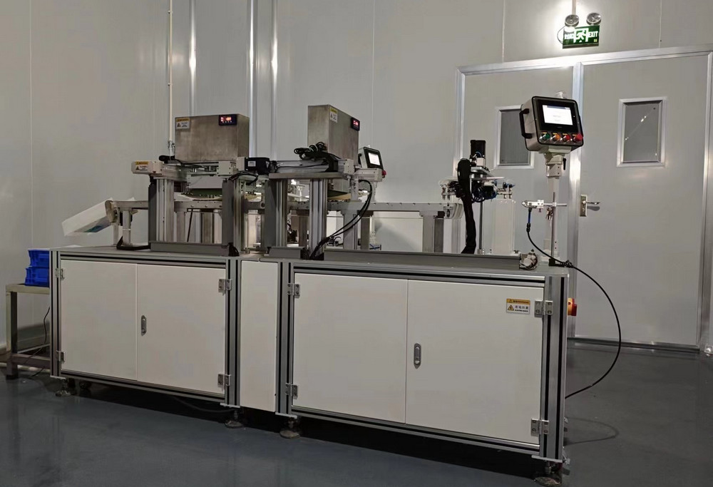 尊龙抖圈官网智能单线裂片机出货！