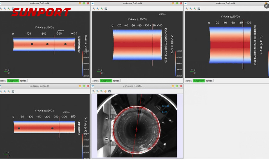 尊龙抖圈官网智能工业视觉检测方案：3D相机在钢管尺寸及同轴度检测中的深度应用