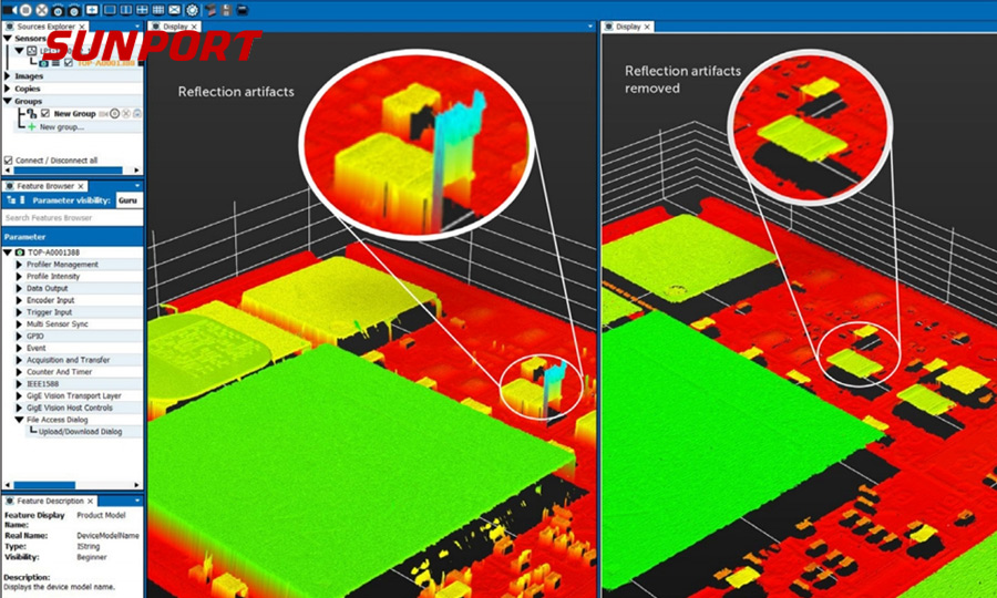 PCB电路板自动化检测的精准利器：尊龙抖圈官网智能3D相机视觉检测系统
